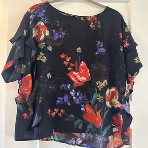 EXPRESS Size medium floral blouse